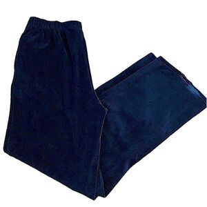 Jason Maxwell Velour Wide leg pants